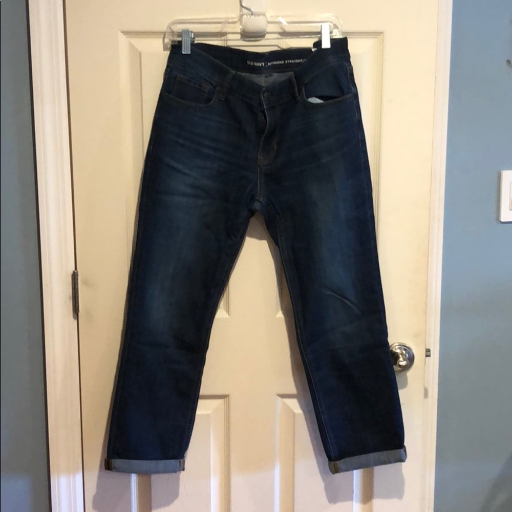 Boyfriend Straight Jeans